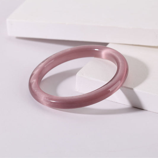 Purple Cat Eye Bangle