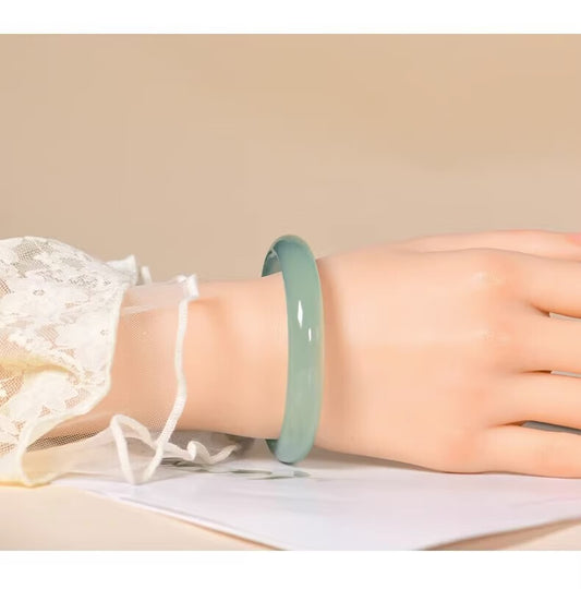 Green Jade Bangle