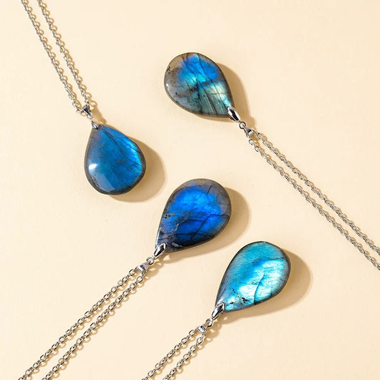 Labradorite Necklace, Labradorite Pendant